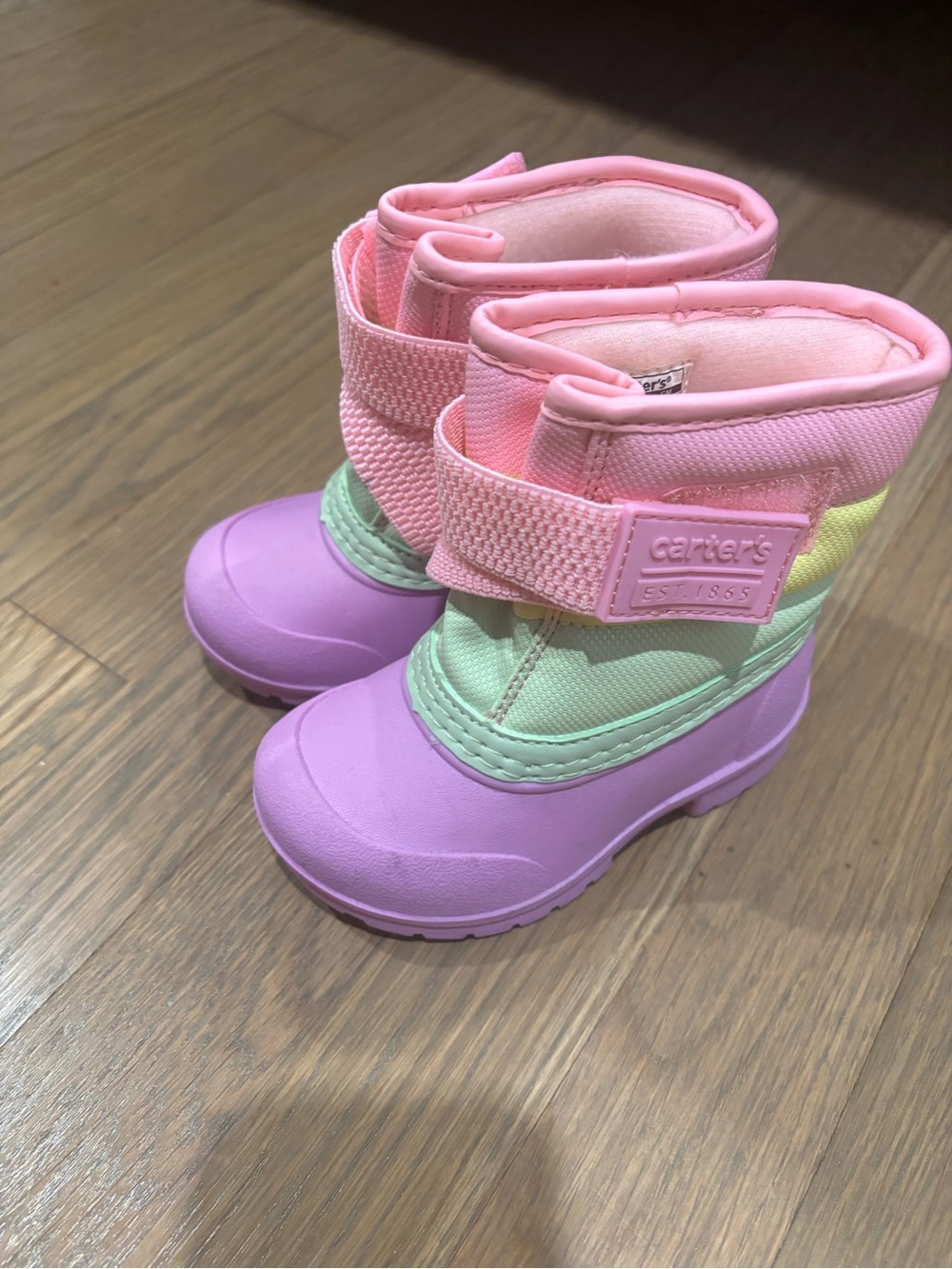 Carter's Pink, Lavender & Mint Kids Rain Boots